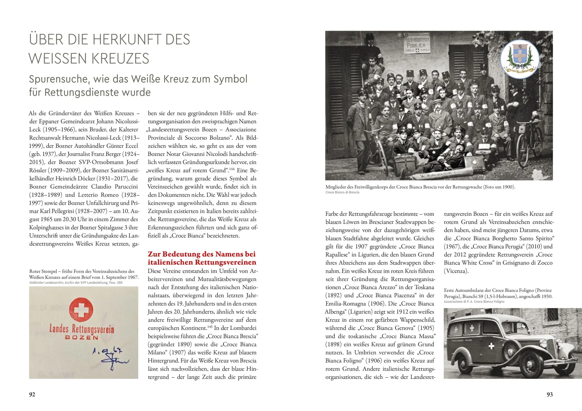 Bild: 9788868399160 | Das freiwillige Rettungswesen in Südtirol | Thomas Sigmund | Buch