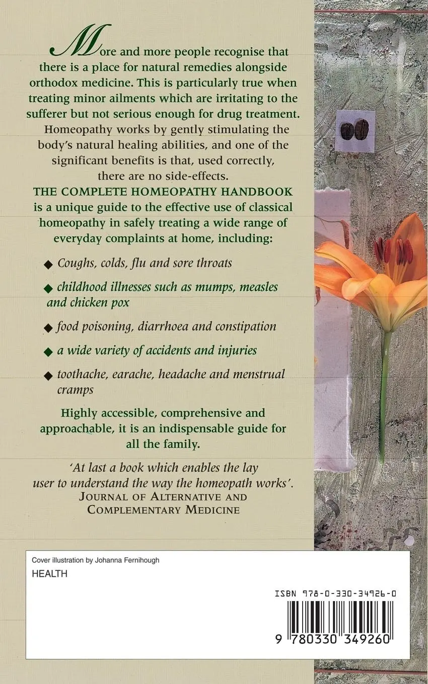 Rückseite: 9780330349260 | Miranda Castro's Homeopathic Guides | Miranda Castro | Taschenbuch
