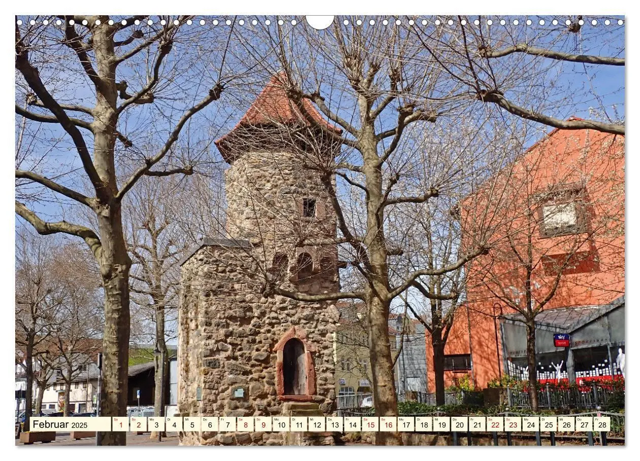 Bild: 9783383829260 | Bensheim a. d. Bergstraße - Ein Stadtspaziergang (Wandkalender 2025...