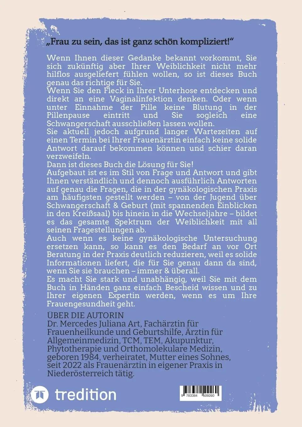 Rückseite: 9783384509260 | gynäko-LOGISCH | Mercedes Juliana Art | Taschenbuch | 164 S. | Deutsch