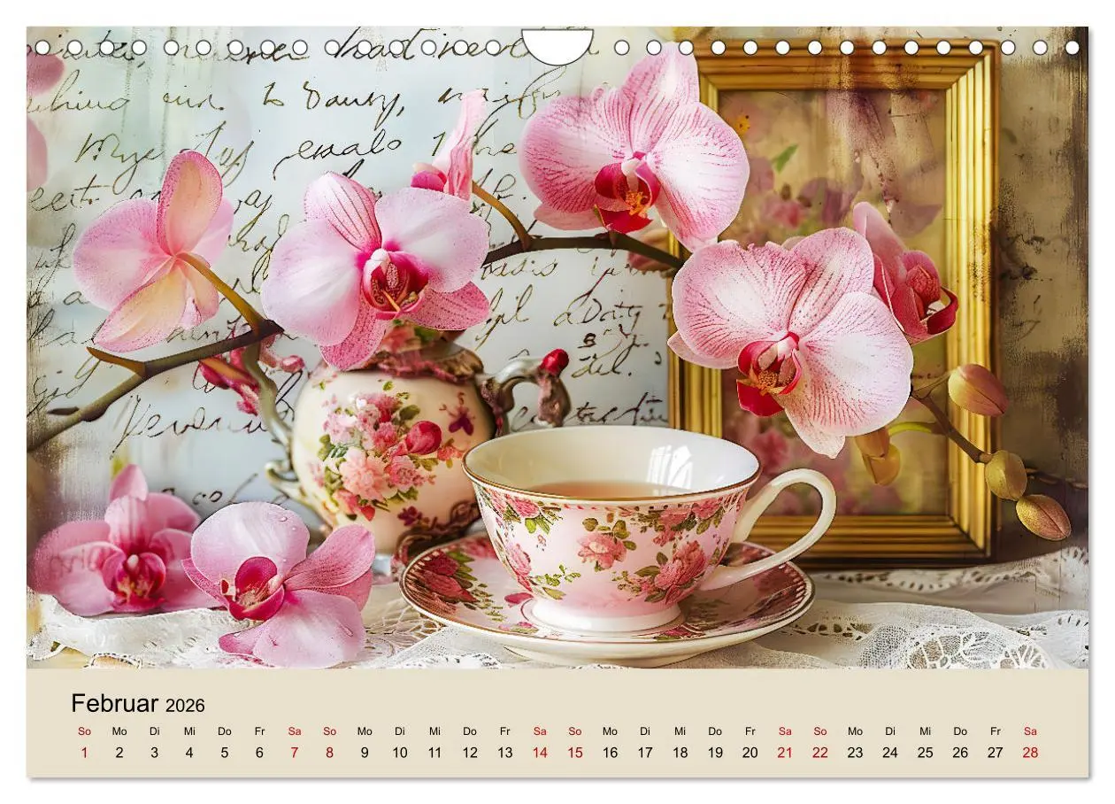 Bild: 9783457319260 | Shabby Chic Romantik - Vintage Tassen, Blumen und nostalgische...