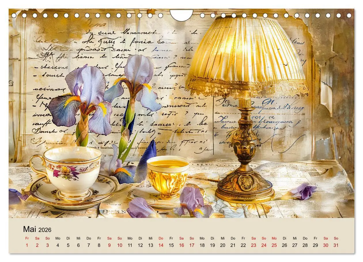 Bild: 9783457319260 | Shabby Chic Romantik - Vintage Tassen, Blumen und nostalgische...