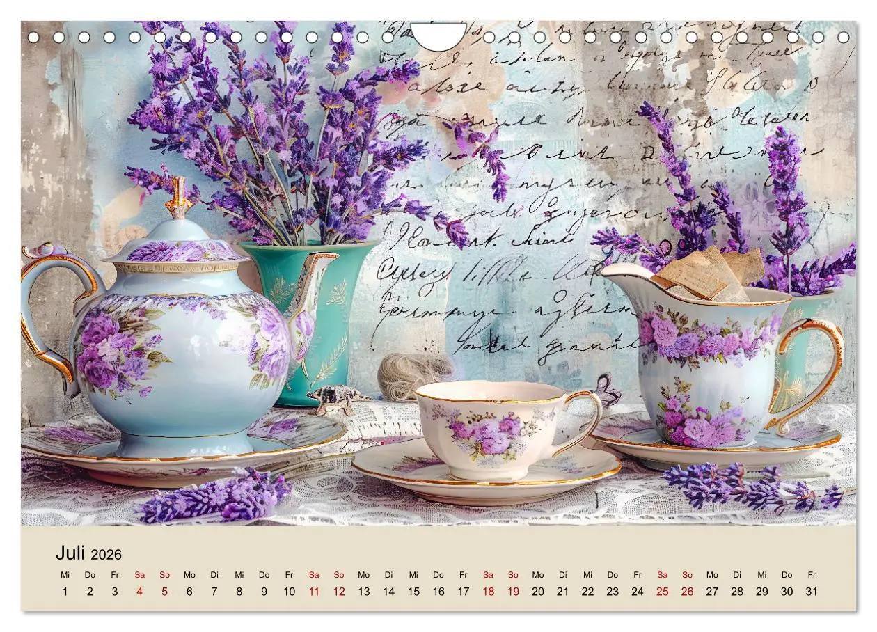 Bild: 9783457319260 | Shabby Chic Romantik - Vintage Tassen, Blumen und nostalgische...