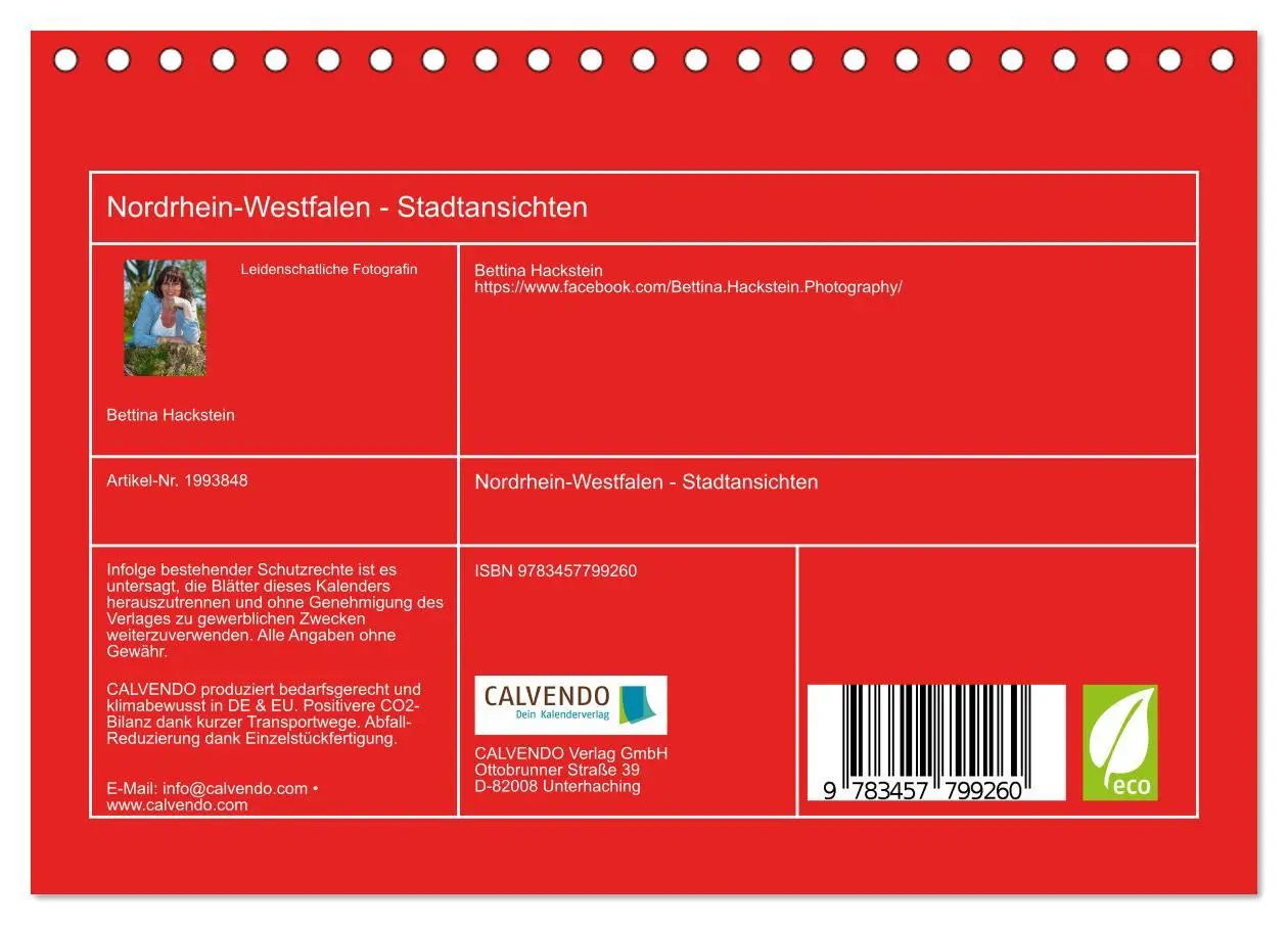 Bild: 9783457799260 | Nordrhein-Westfalen - Stadtansichten (Tischkalender 2026 DIN A5...