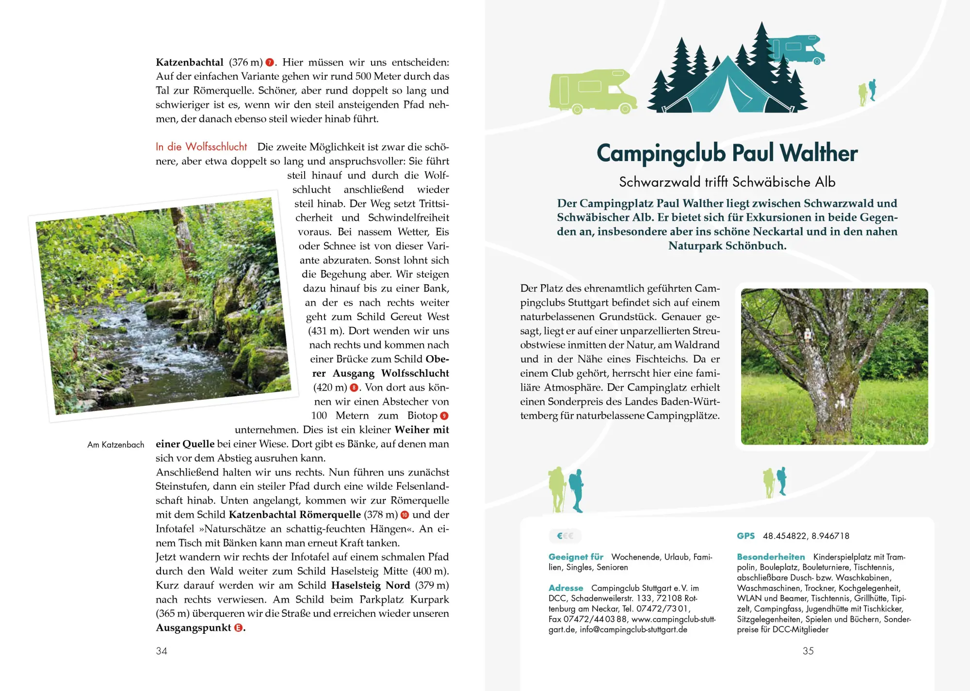 Bild: 9783862469260 | Wanderungen für Camper Schwäbische Alb | Dieter Buck | Taschenbuch