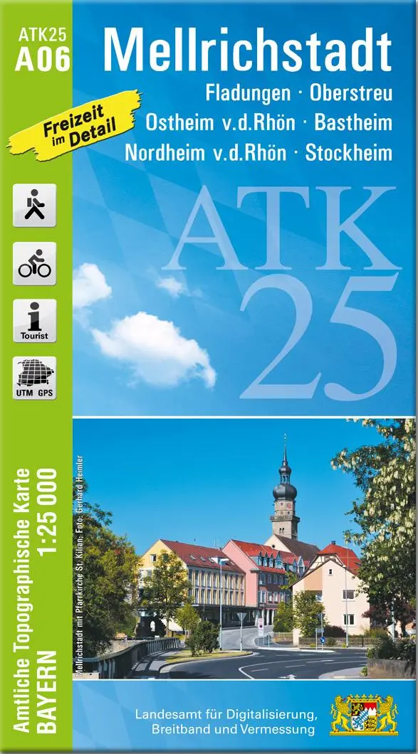 Cover: 9783899339260 | Mellrichstadt 1:25 000 | Digitalisierung | (Land-)Karte | Deutsch