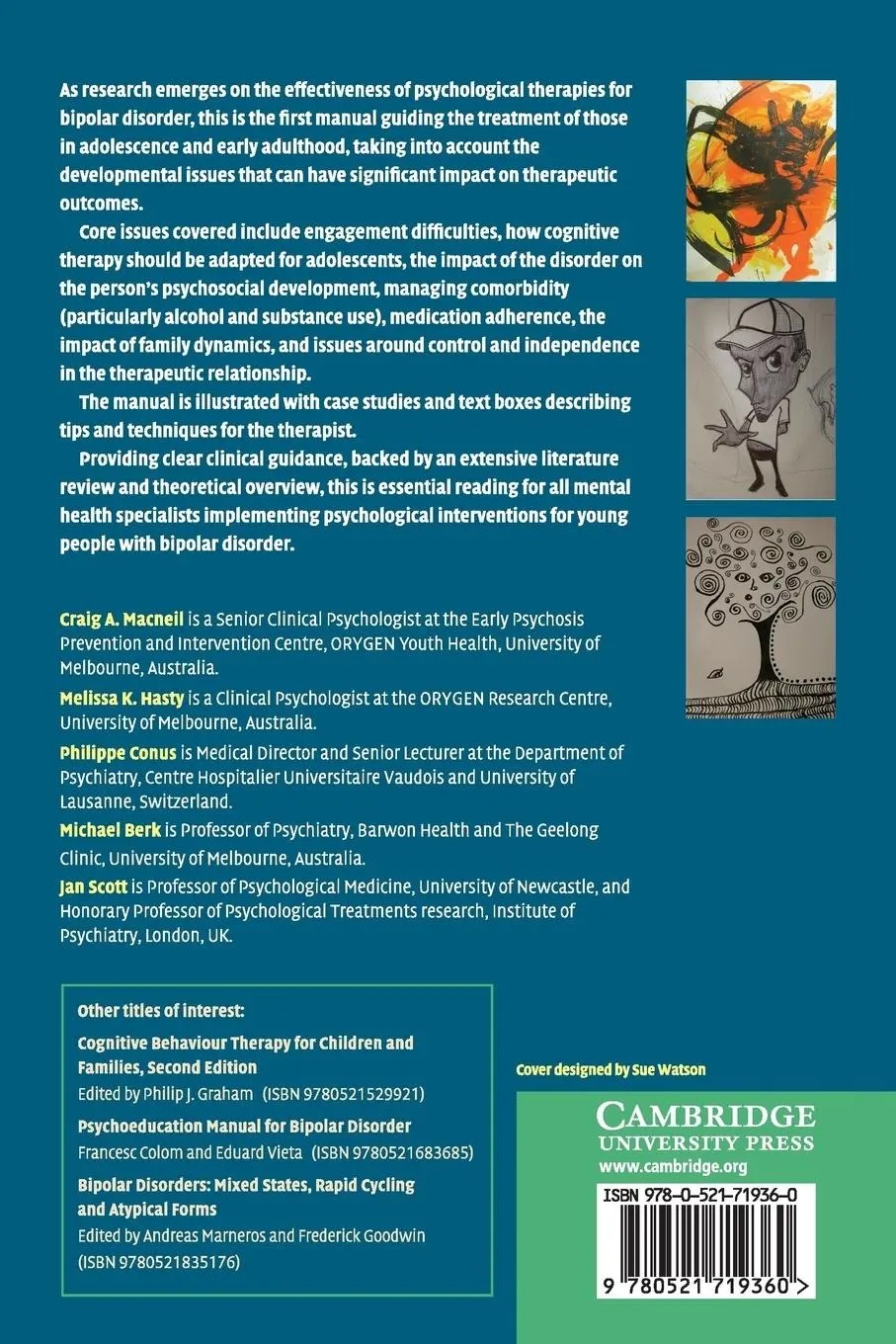 Rückseite: 9780521719360 | Bipolar Disorder in Young People | Craig A. Macneil (u. a.) | Buch