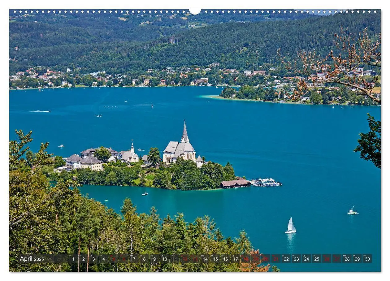 Bild: 9783383819360 | Der Wörthersee - Österreichs Riviera (Wandkalender 2025 DIN A2...