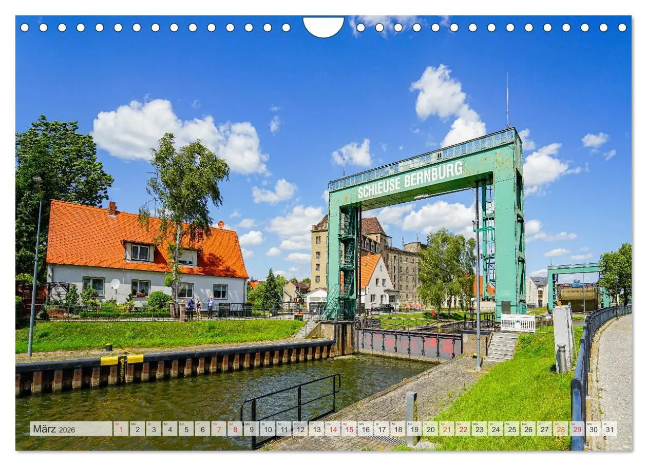 Bild: 9783457789360 | Bernburg Impressionen (Wandkalender 2026 DIN A4 quer), CALVENDO...