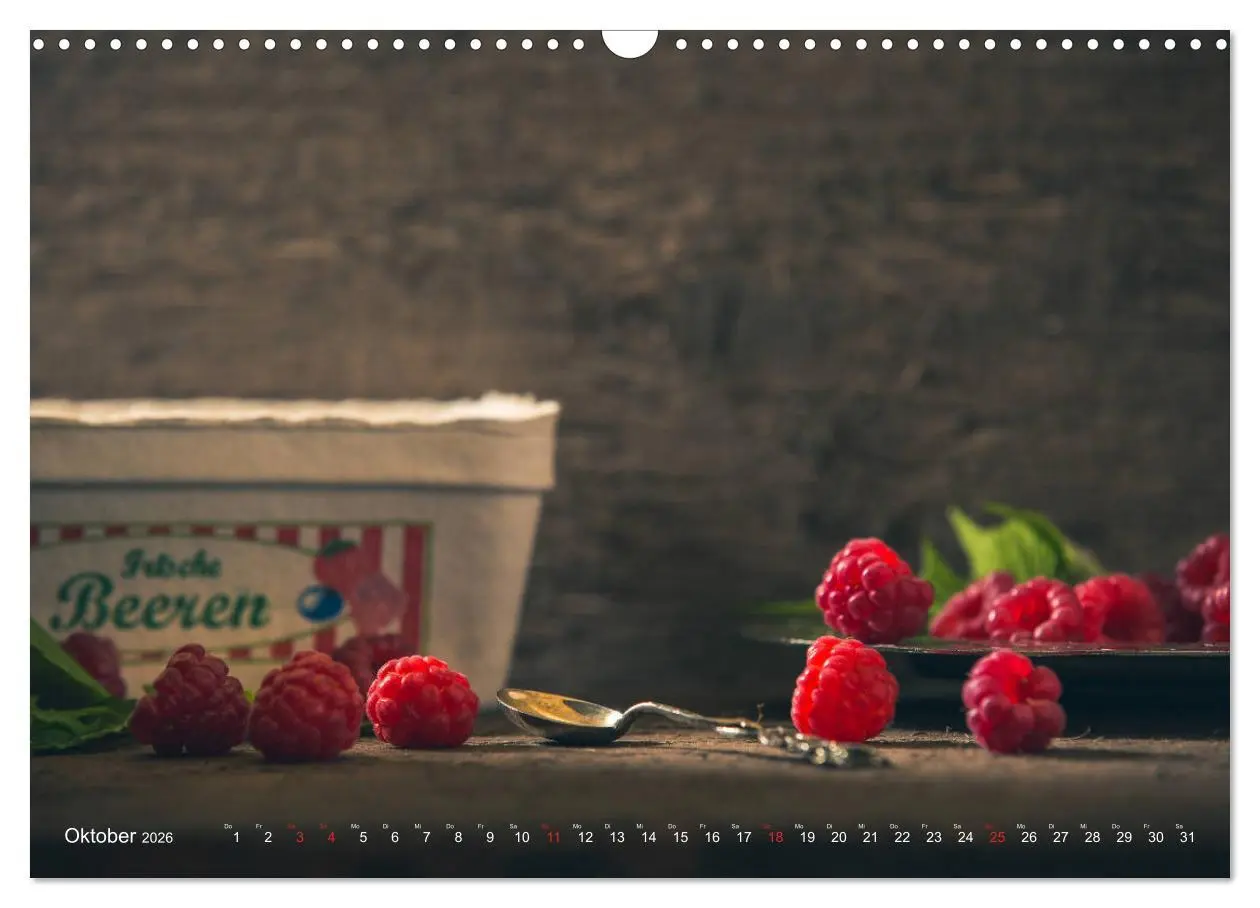 Bild: 9783457929360 | Beeren und Co. Stillleben (Wandkalender 2026 DIN A3 quer), CALVENDO...