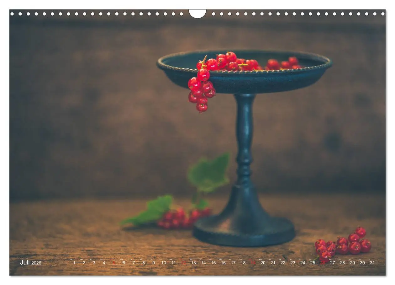 Bild: 9783457929360 | Beeren und Co. Stillleben (Wandkalender 2026 DIN A3 quer), CALVENDO...