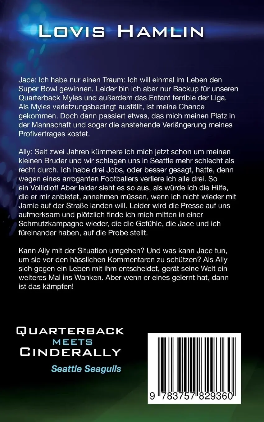 Rückseite: 9783757829360 | Quarterback meets CinderAlly | Seattle Seagulls | Lovis Hamlin | Buch