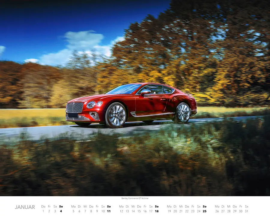 Bild: 9783966649360 | Supercars Kalender 2026 | Constantin Stein | Kalender | 14 S. | 2026