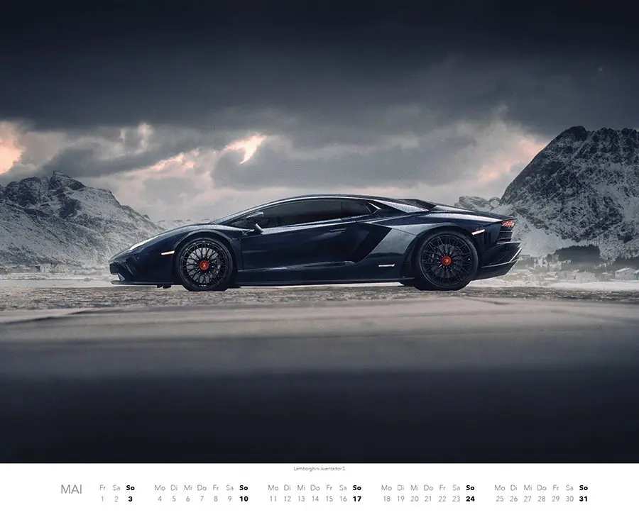 Bild: 9783966649360 | Supercars Kalender 2026 | Constantin Stein | Kalender | 14 S. | 2026
