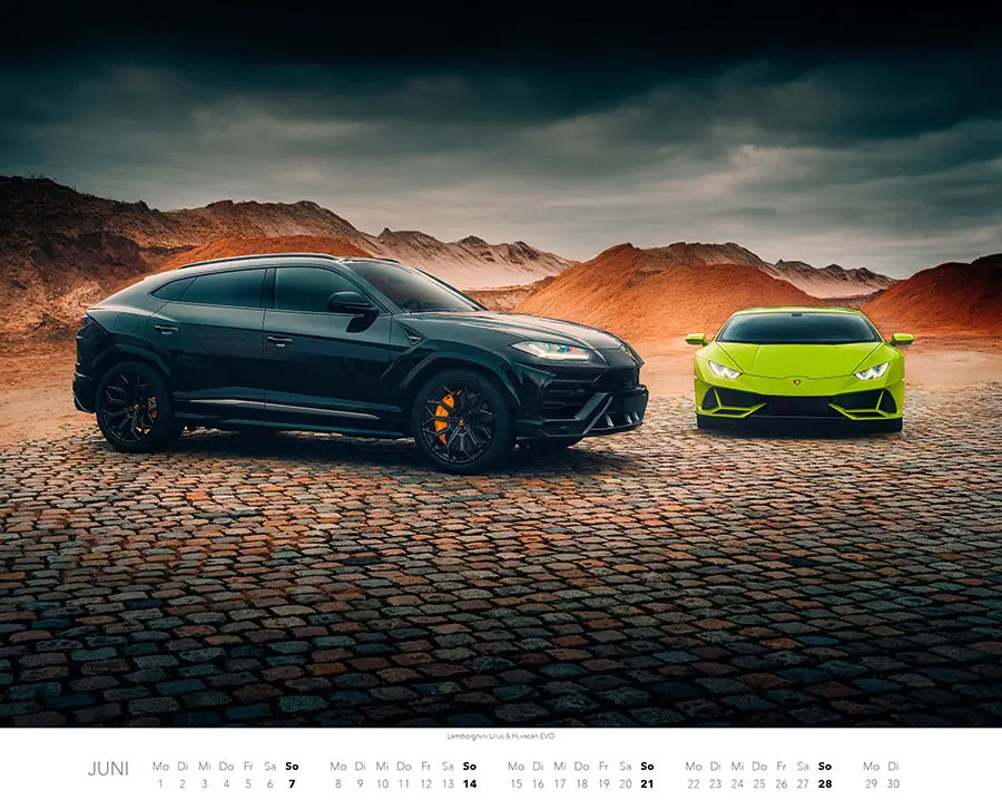 Bild: 9783966649360 | Supercars Kalender 2026 | Constantin Stein | Kalender | 14 S. | 2026