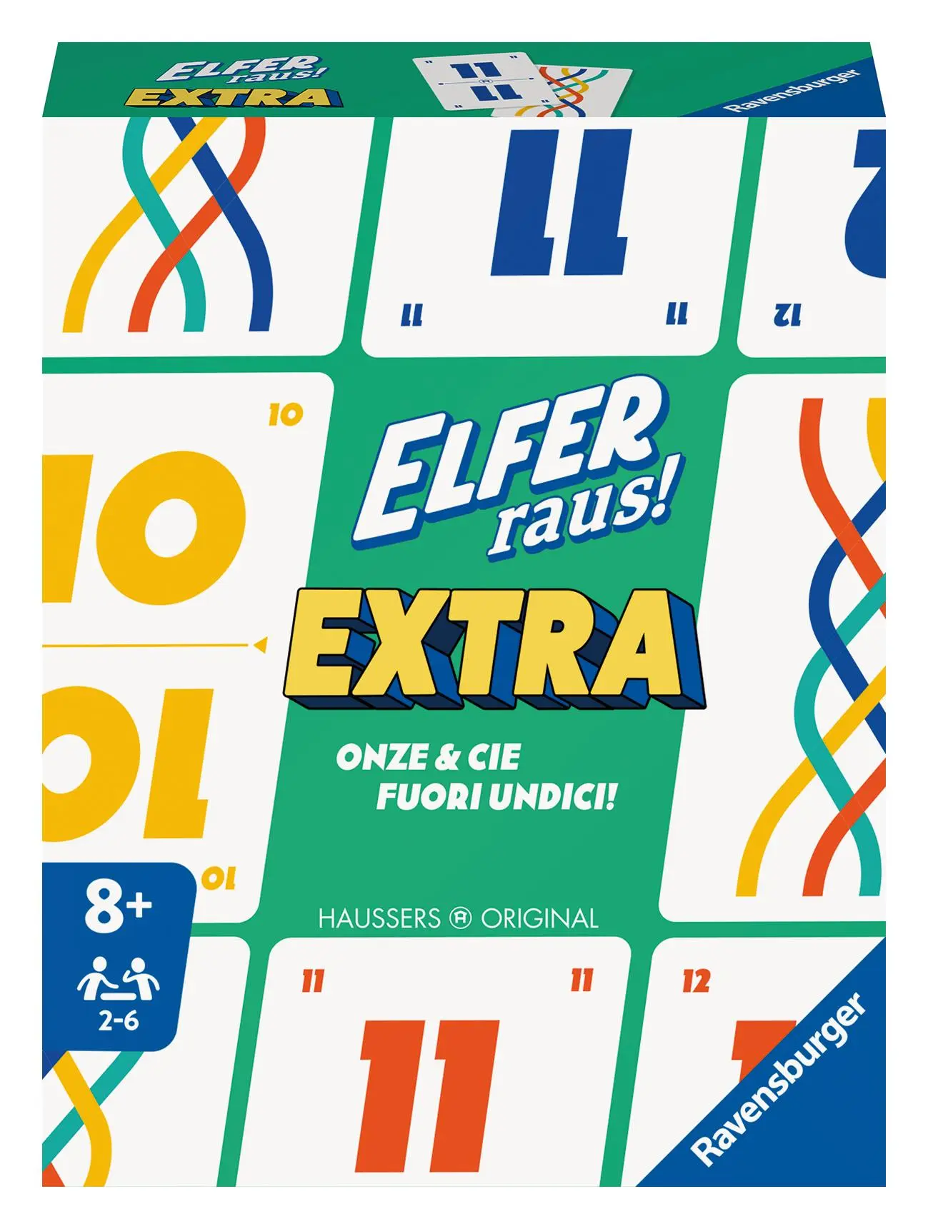 Cover: 4005556209460 | Ravensburger 20946 - Elfer raus! Extra, Kartenspiel für 2-6...