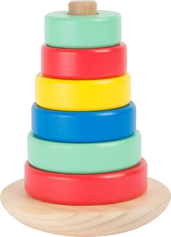 Bild: 4020972109460 | Stapelturm Move it! | small foot-Bunt-Verpackung | 10946 | Legler