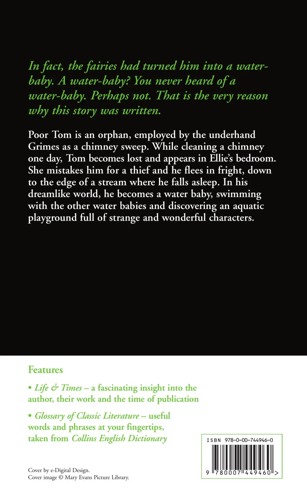 Rückseite: 9780007449460 | The Water Babies | Charles Kingsley | Taschenbuch | 256 S. | Englisch