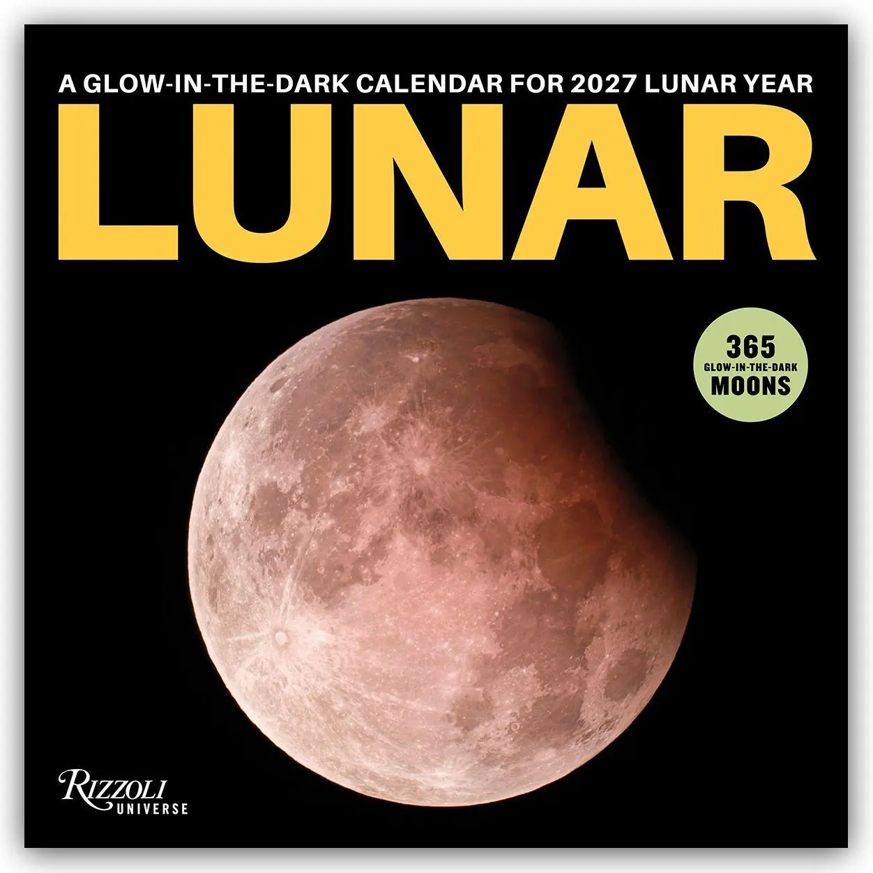 Cover: 9780789349460 | Lunar - Mond 2027 - Wandkalender | Universe Publishing | Kalender