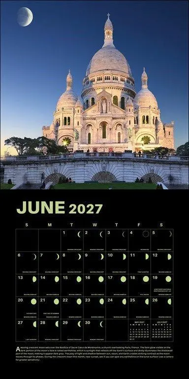 Bild: 9780789349460 | Lunar - Mond 2027 - Wandkalender | Universe Publishing | Kalender