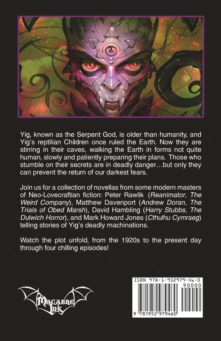 Rückseite: 9781952979460 | The Book of Yig: Revelations of the Serpent: A Cthulhu Mythos...