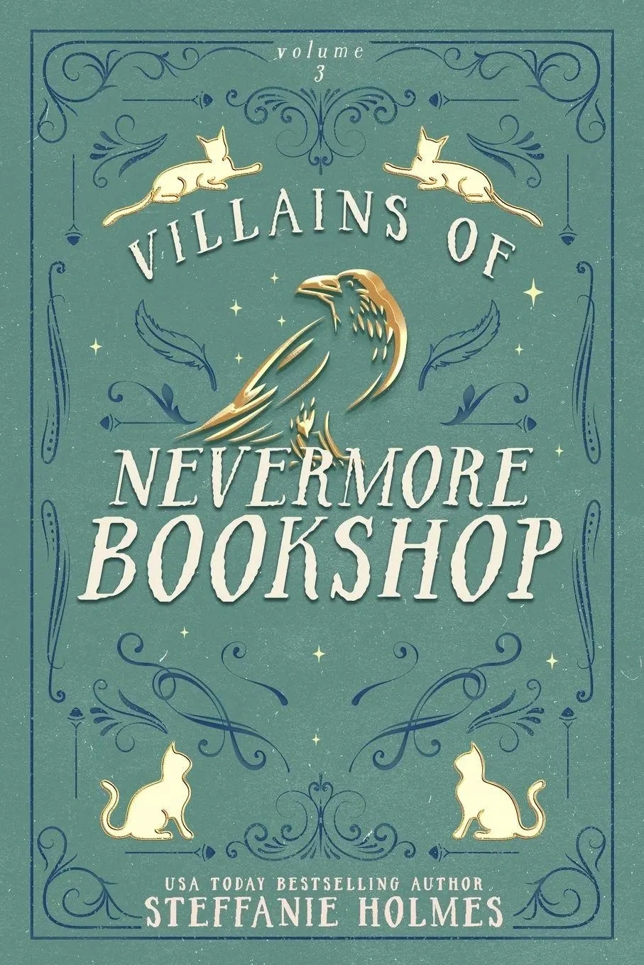 Cover: 9781991349460 | Villains of Nevermore Bookshop | cozy paranormal books 7-10 | Holmes