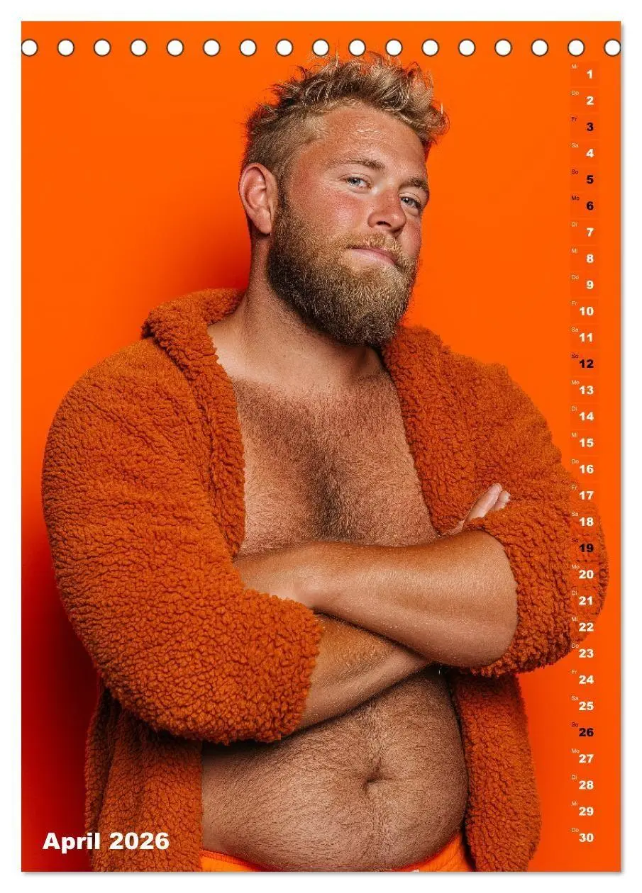 Bild: 9783516629460 | Bärchentyp - Sexy Männerkalender mit Bart, Bierbauch und Charakter...