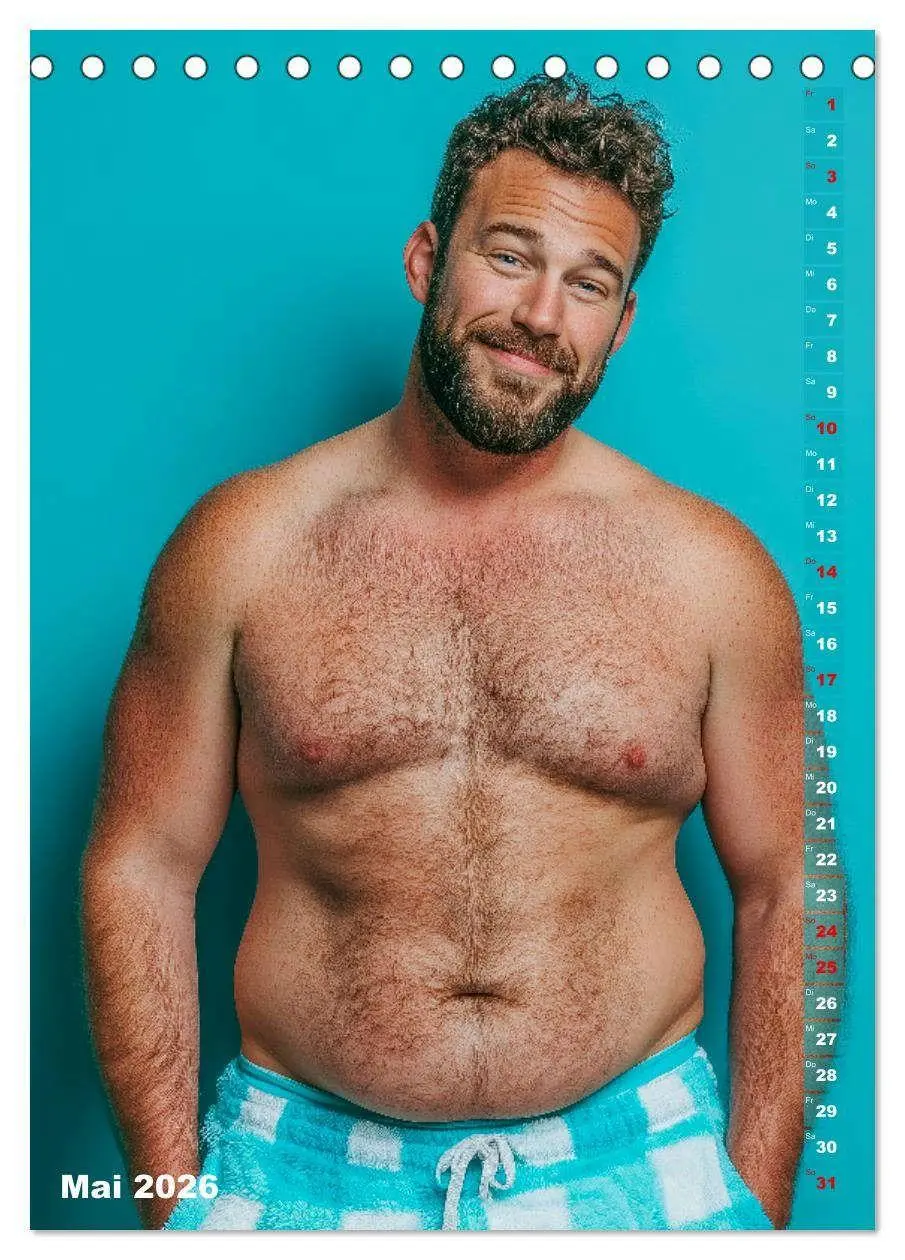 Bild: 9783516629460 | Bärchentyp - Sexy Männerkalender mit Bart, Bierbauch und Charakter...