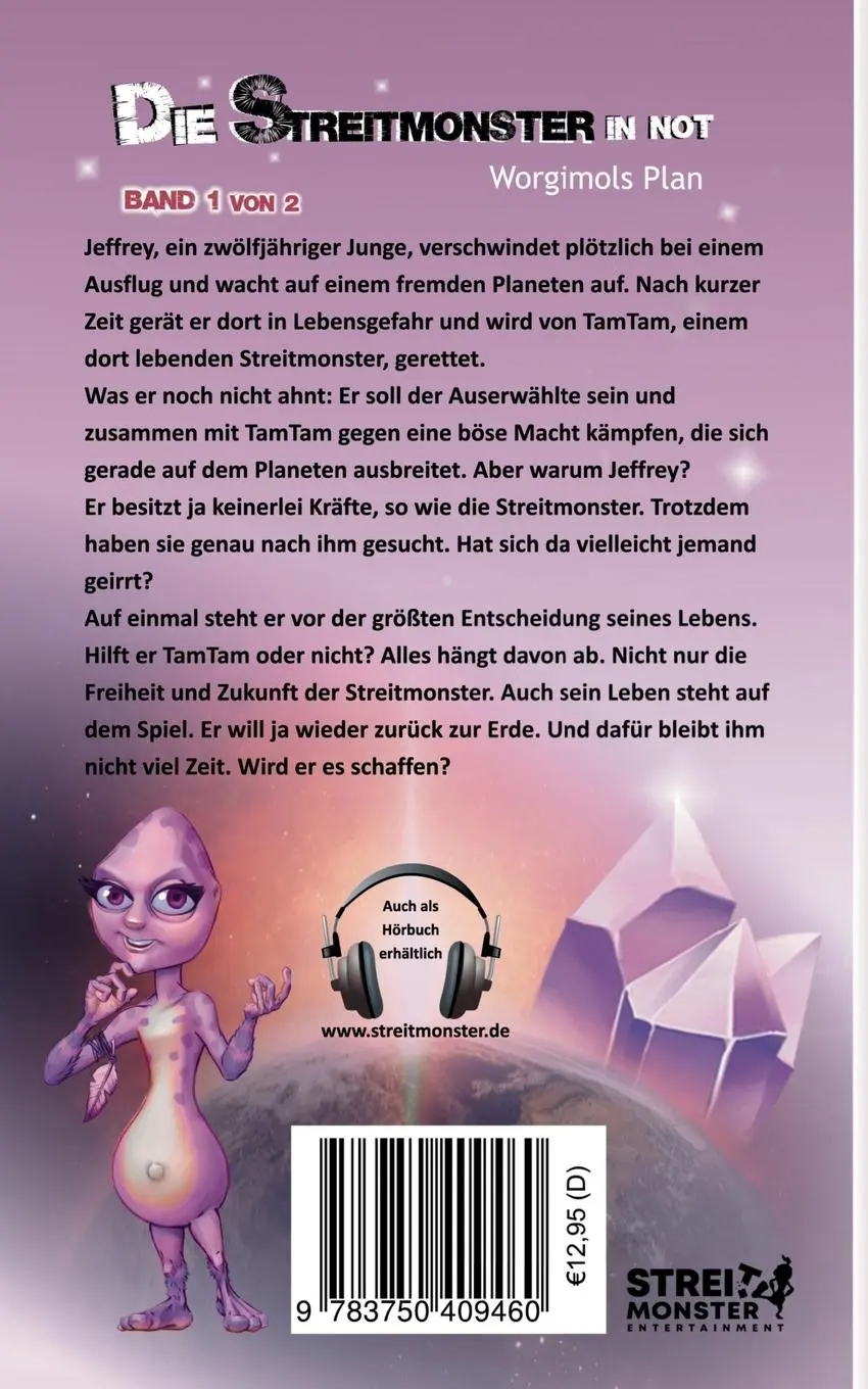 Rückseite: 9783750409460 | Die Streitmonster in Not | Worgimols Plan | Michael Grande | Buch