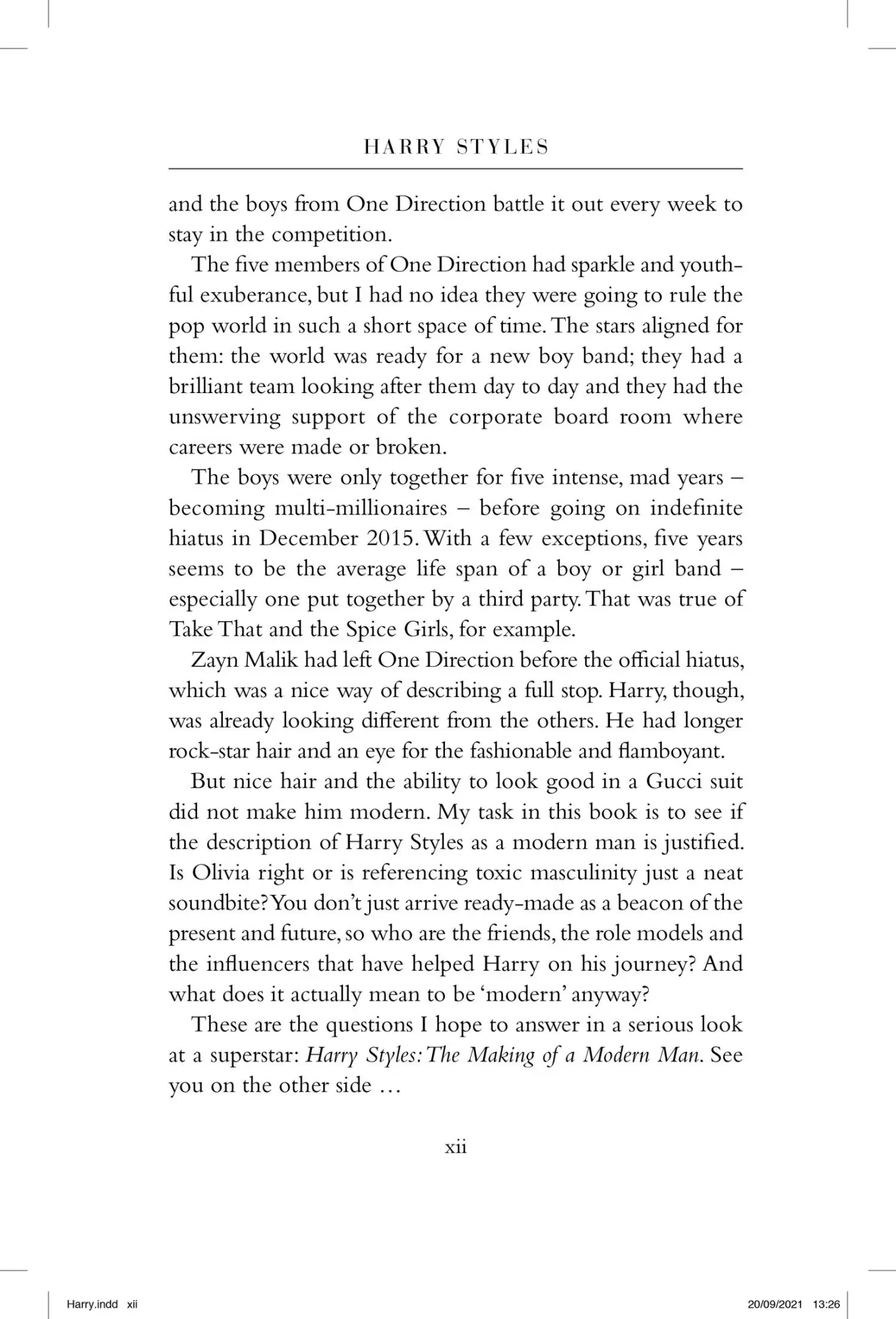 Bild: 9780008359560 | Harry Styles | The Making of a Modern Man | Sean Smith | Taschenbuch