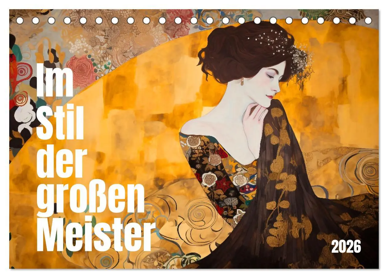Cover: 9783457529560 | Im Stil der großen Meister (Tischkalender 2026 DIN A5 quer),...