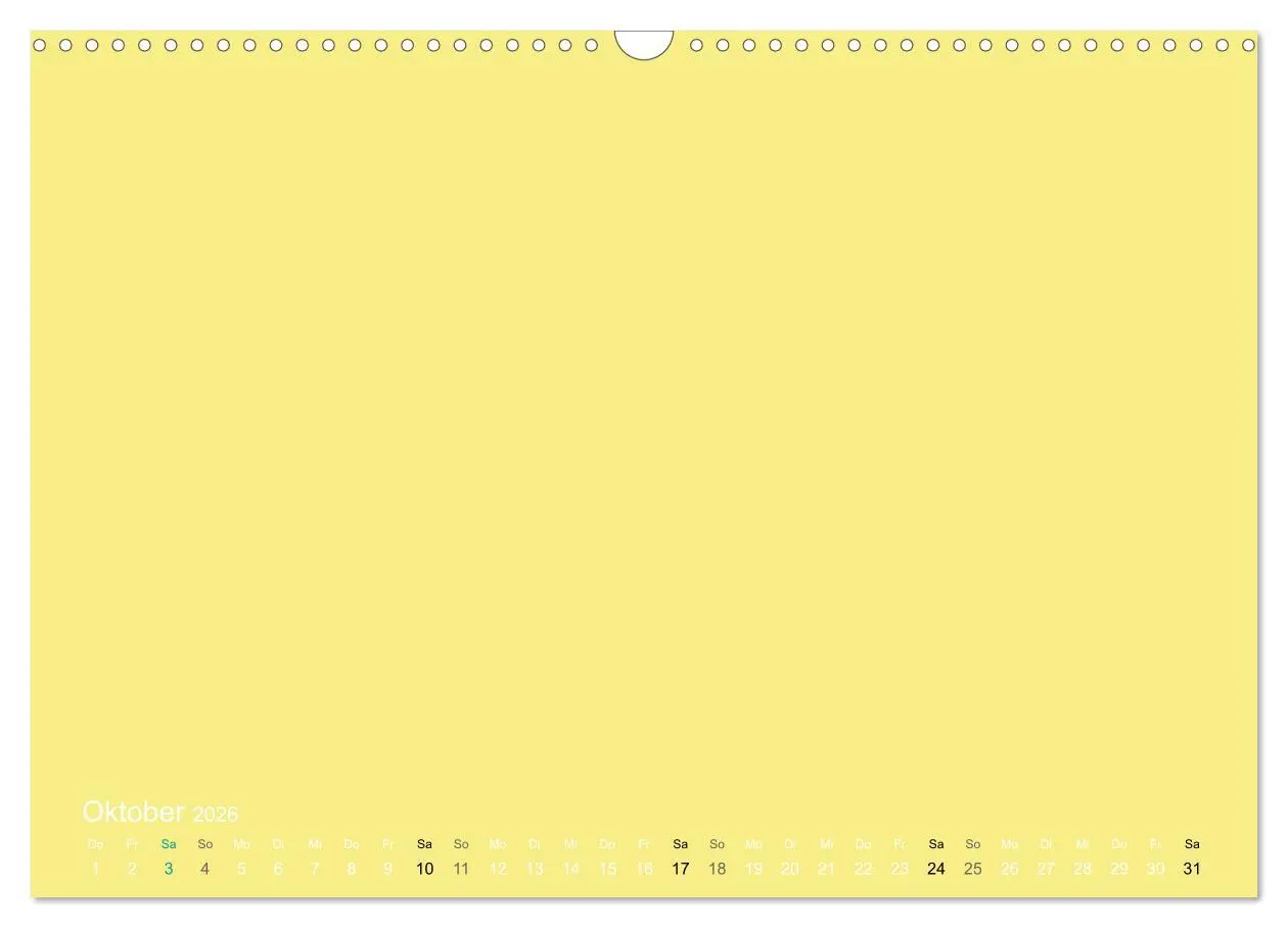Bild: 9783516169560 | Bastelkalender - Gelb (Wandkalender 2026 DIN A3 quer), CALVENDO...