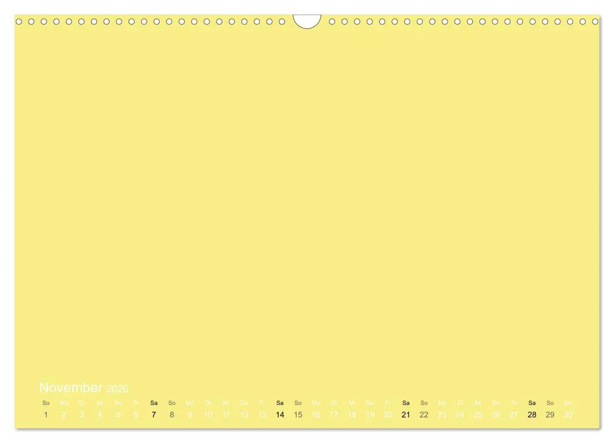 Bild: 9783516169560 | Bastelkalender - Gelb (Wandkalender 2026 DIN A3 quer), CALVENDO...