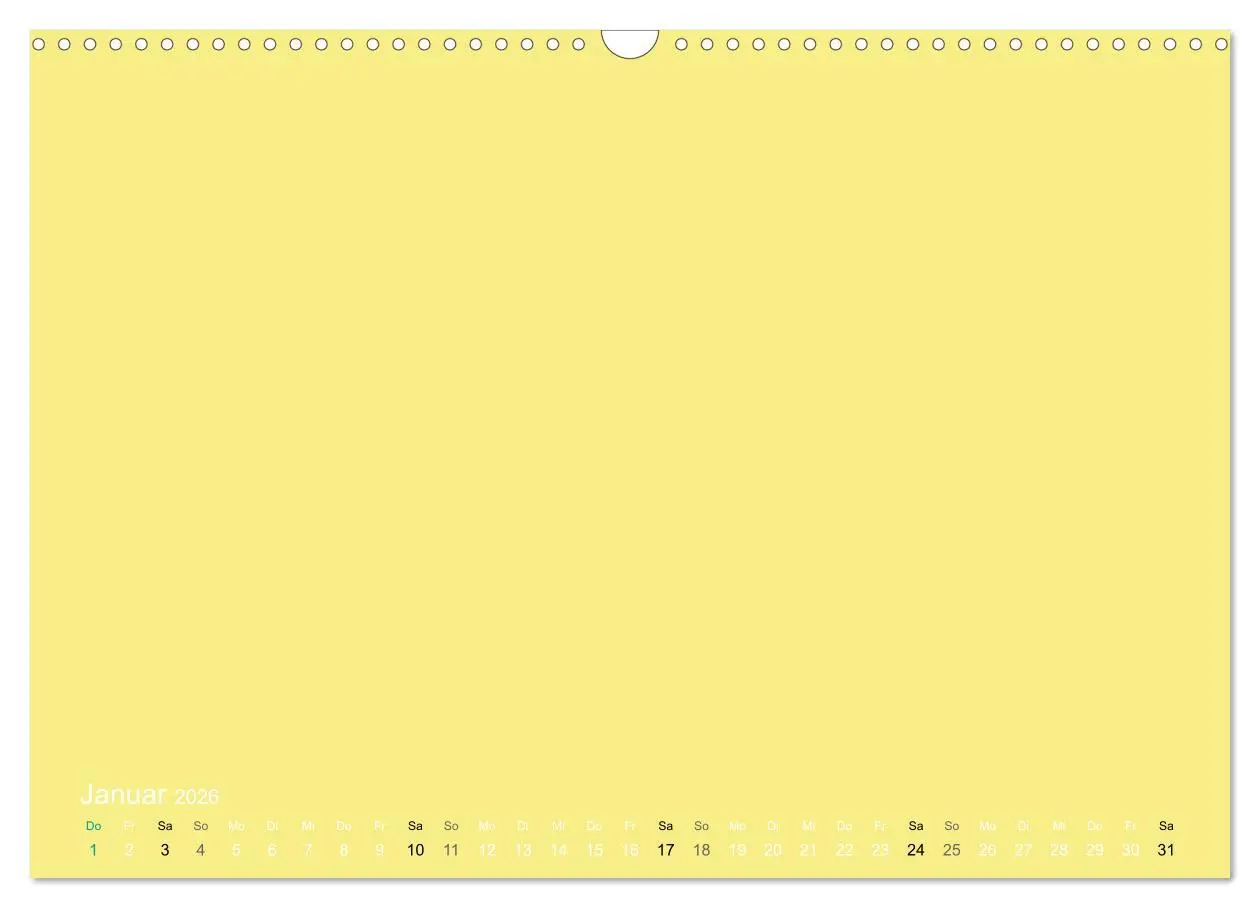 Bild: 9783516169560 | Bastelkalender - Gelb (Wandkalender 2026 DIN A3 quer), CALVENDO...
