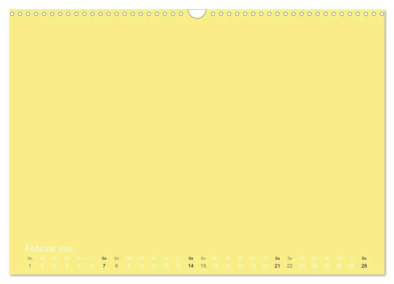 Bild: 9783516169560 | Bastelkalender - Gelb (Wandkalender 2026 DIN A3 quer), CALVENDO...