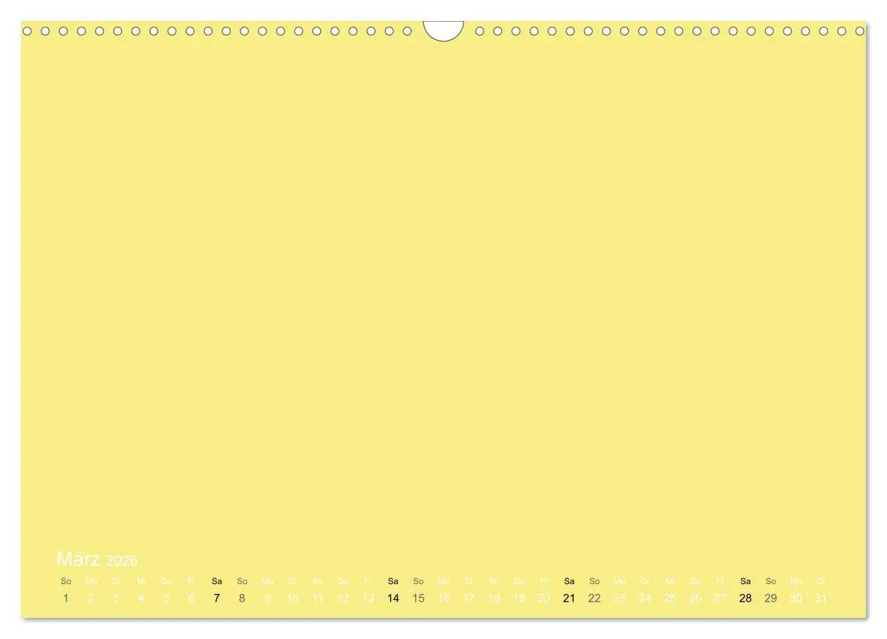 Bild: 9783516169560 | Bastelkalender - Gelb (Wandkalender 2026 DIN A3 quer), CALVENDO...