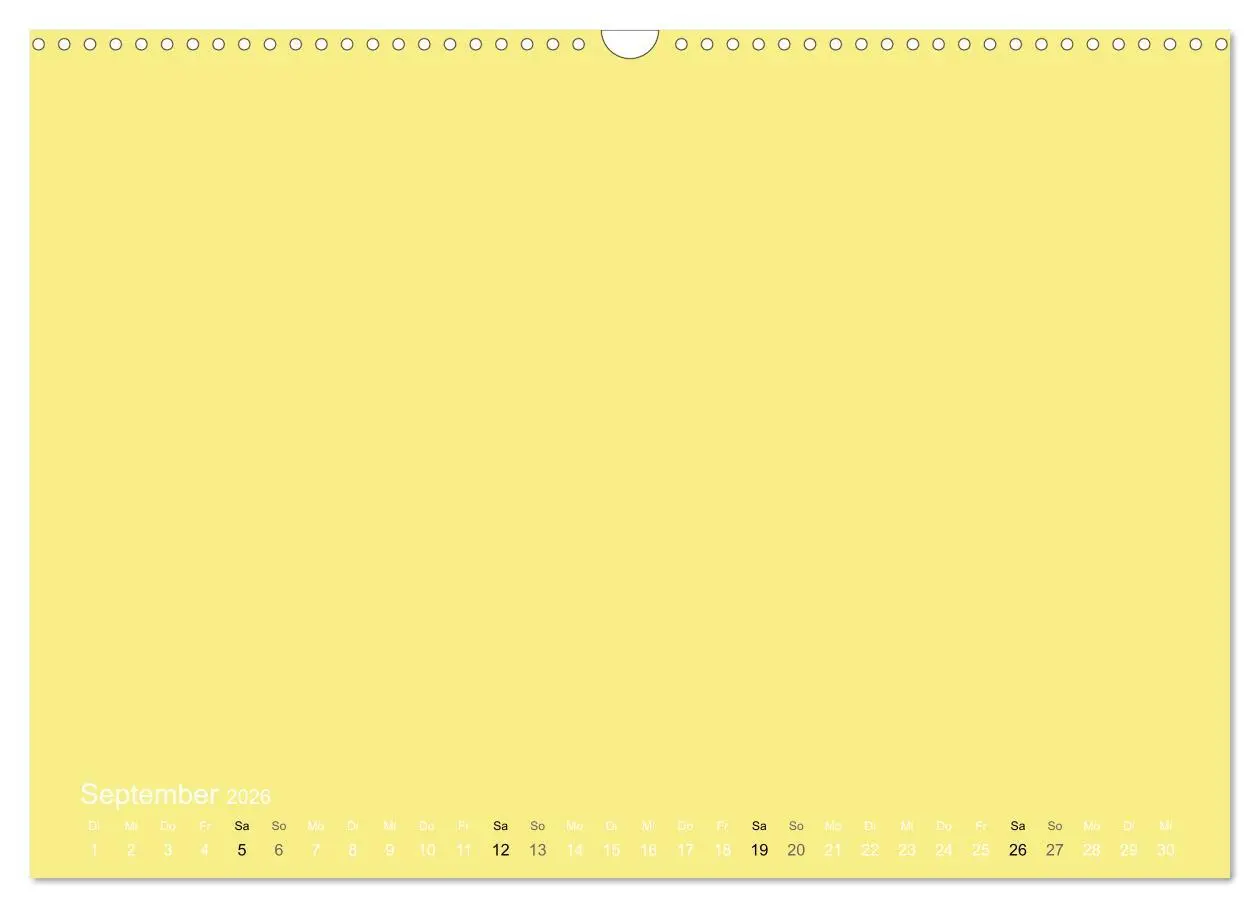Bild: 9783516169560 | Bastelkalender - Gelb (Wandkalender 2026 DIN A3 quer), CALVENDO...