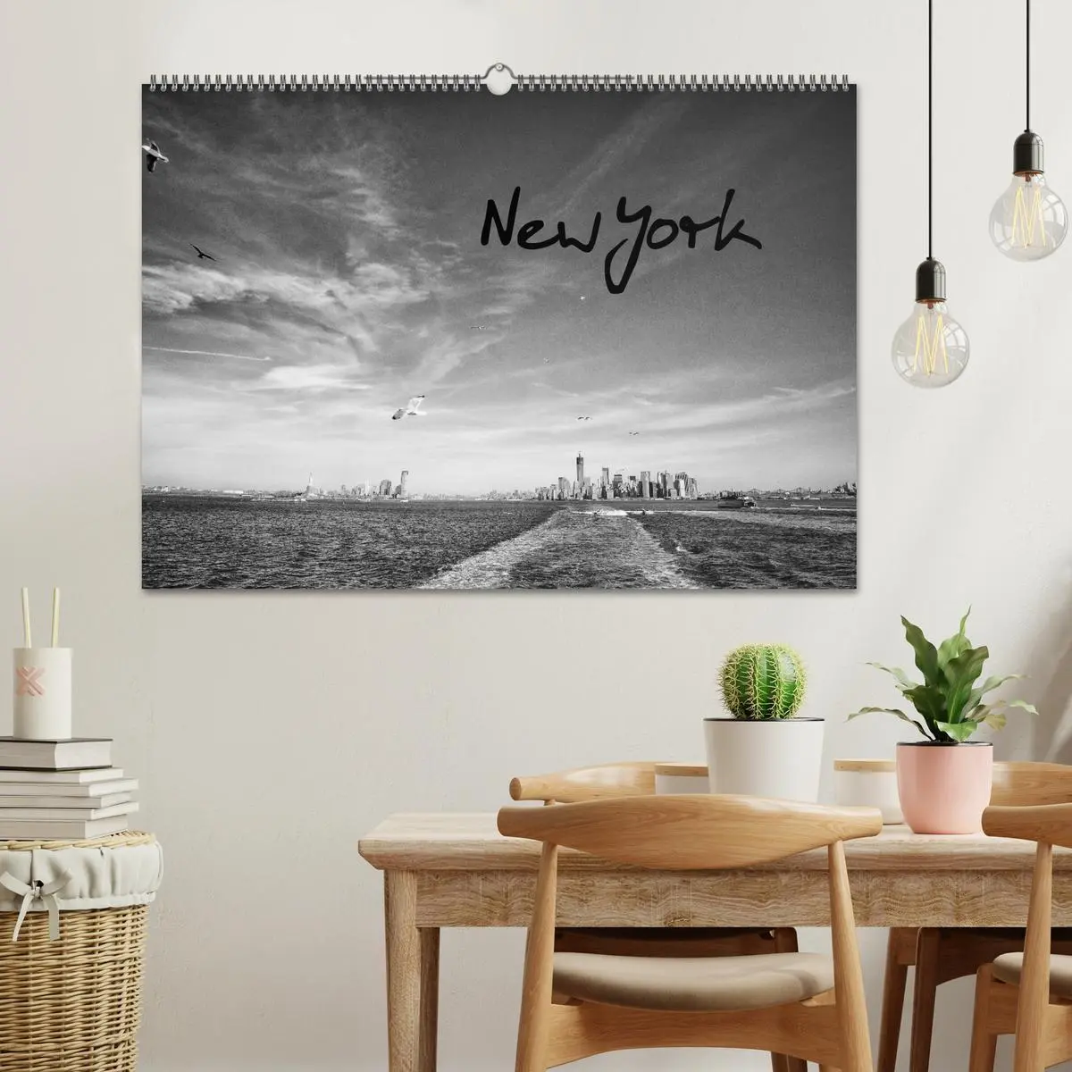 Bild: 9783516239560 | New York 2026 (Wandkalender 2026 DIN A2 quer), CALVENDO Monatskalender