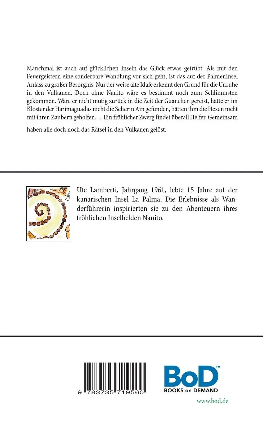 Rückseite: 9783735719560 | Nanito und der Ruf der Ahnen | Ute Lamberti | Taschenbuch | 120 S.