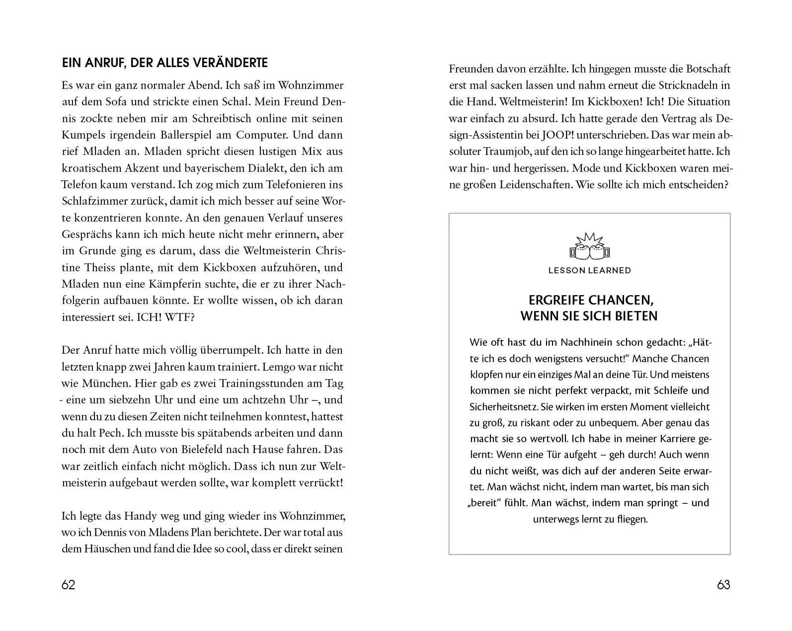 Bild: 9783745929560 | Kampfgeist | Durchboxen lohnt sich - im Ring und im Leben | Marie Lang