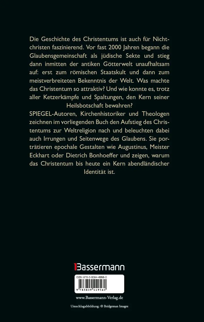 Bild: 9783809449560 | Das Christentum. Die Geschichte einer Religion, die die Welt...
