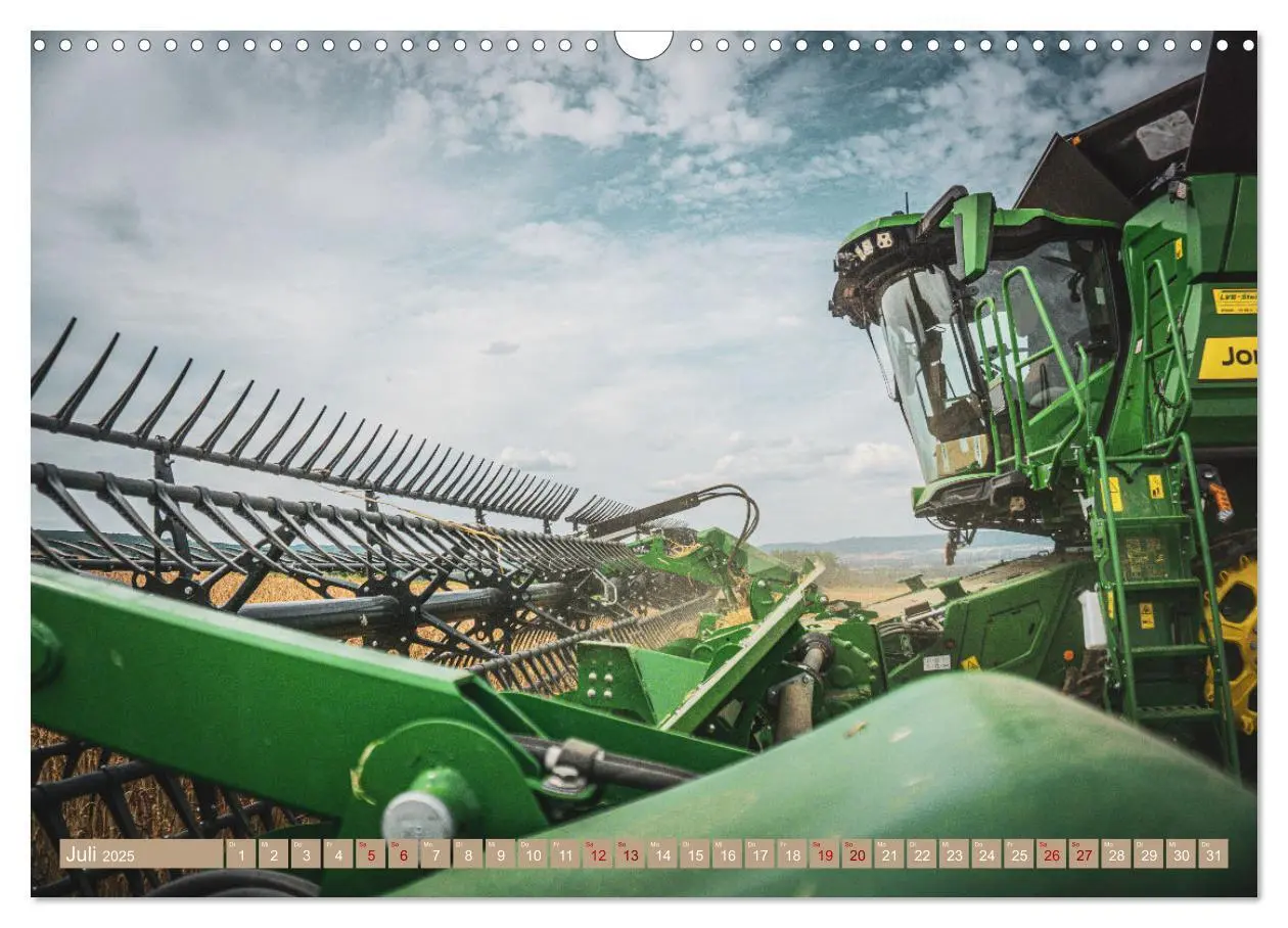 Bild: 9783457209660 | Moderne Landtechnik (Wandkalender 2025 DIN A3 quer), CALVENDO...