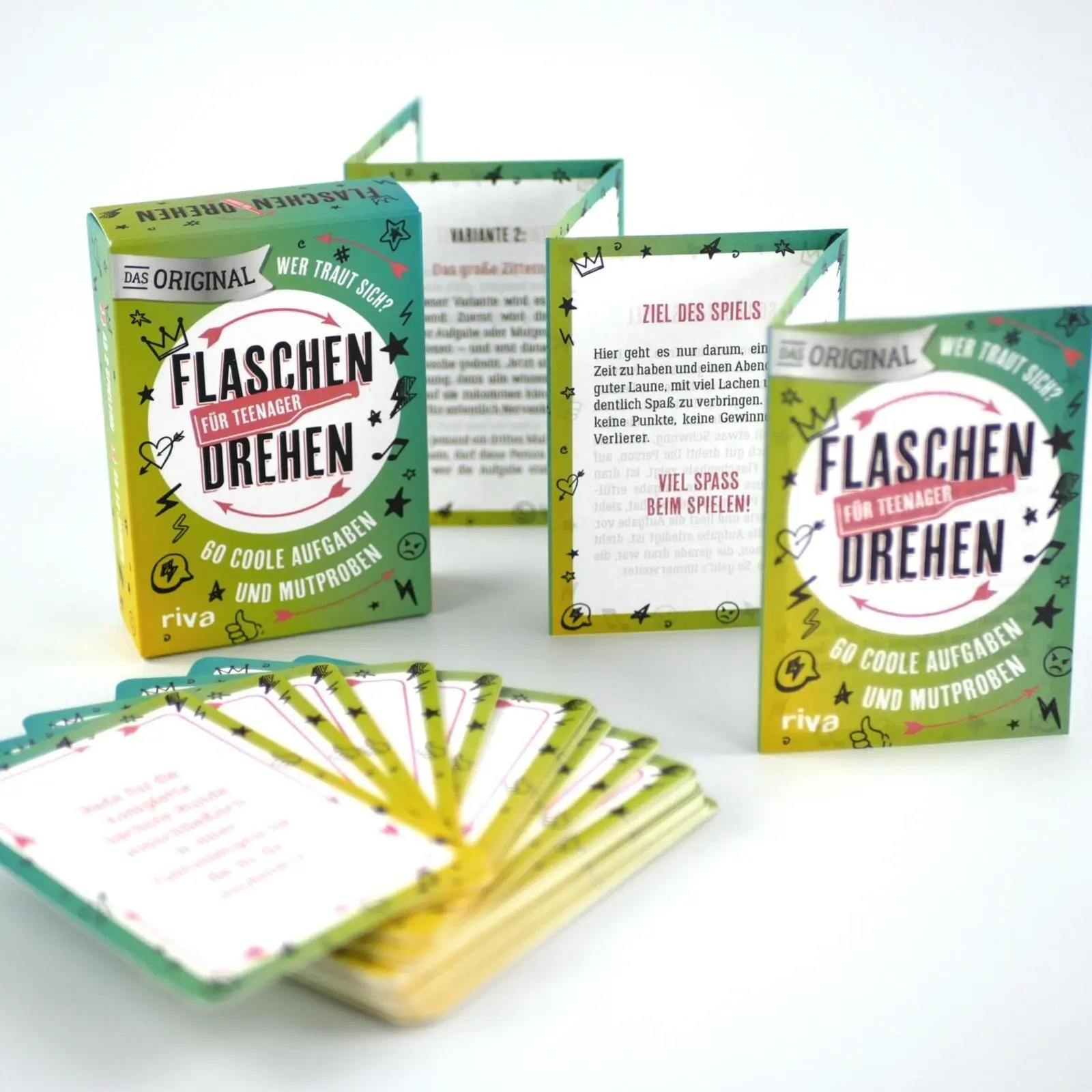 Bild: 9783742329660 | Flaschendrehen - Für Teenager: 60 coole Aufgaben und Mutproben | Beck