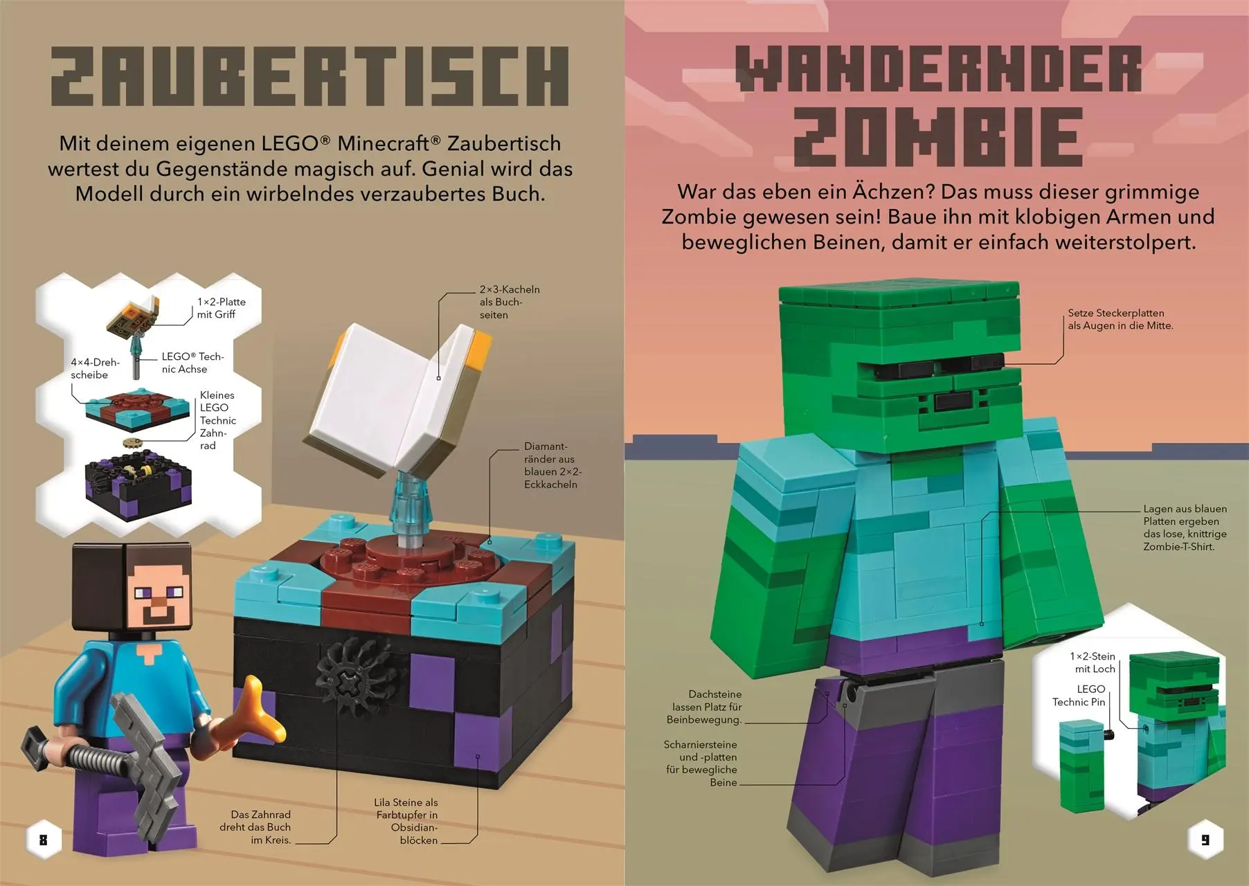 Bild: 9783831049660 | LEGO® Minecraft® Ideen | Shari Last | Buch | 80 S. | Deutsch | 2024