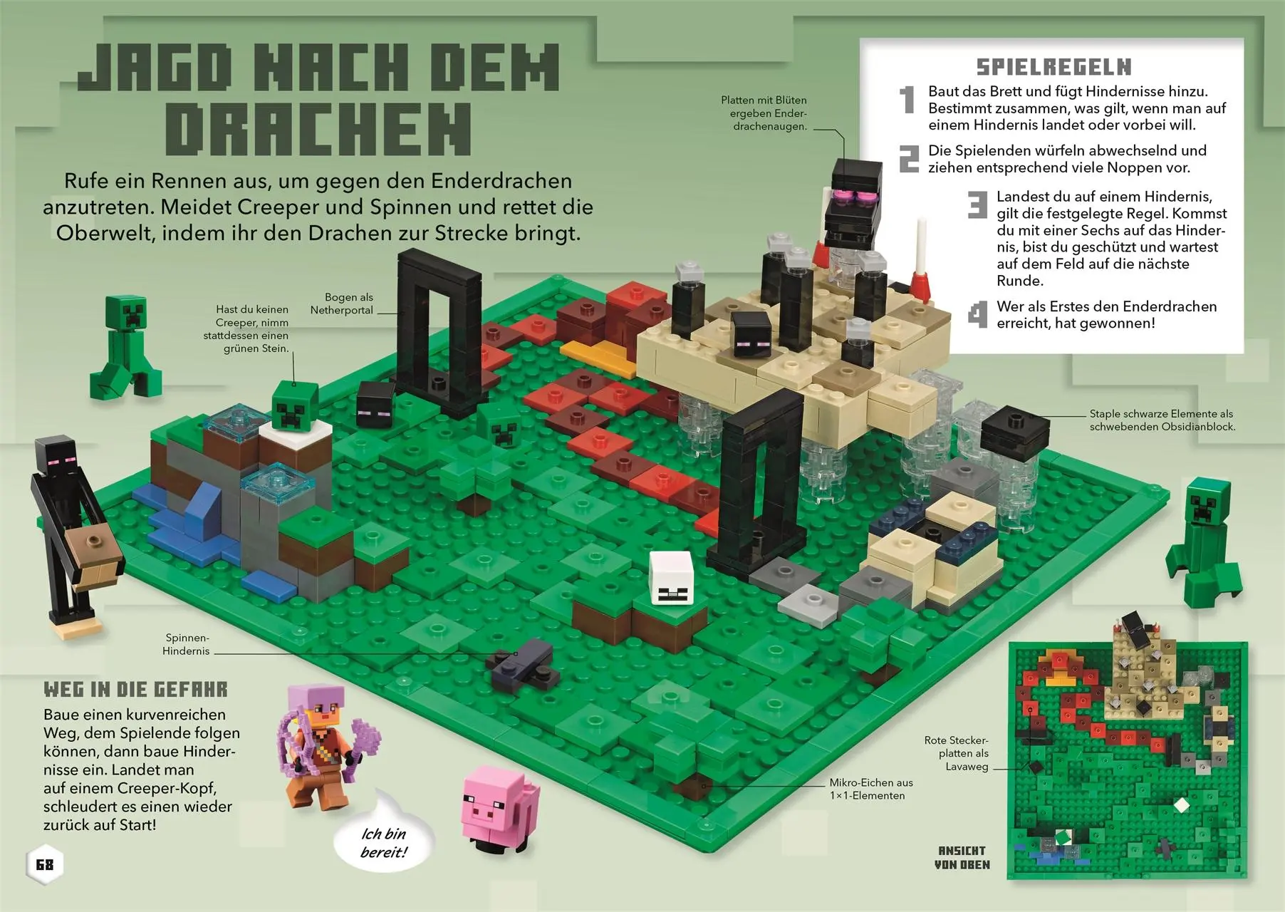 Bild: 9783831049660 | LEGO® Minecraft® Ideen | Shari Last | Buch | 80 S. | Deutsch | 2024