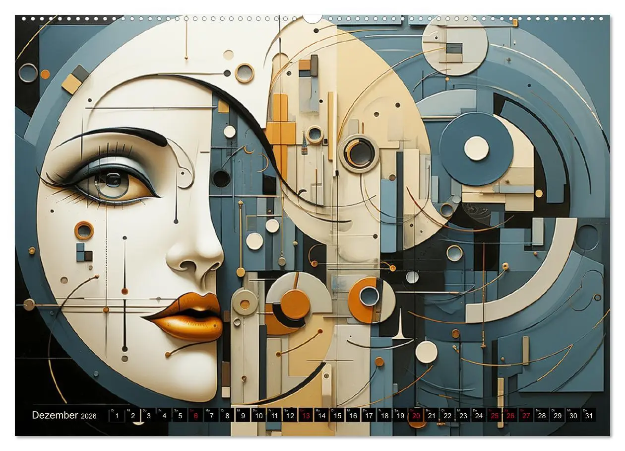 Bild: 9783457509760 | Art Deco. Kubismus und surreal inspirierte Collagen (hochwertiger...