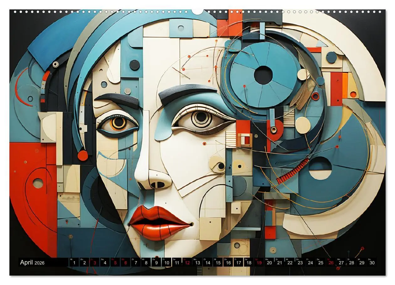 Bild: 9783457509760 | Art Deco. Kubismus und surreal inspirierte Collagen (hochwertiger...