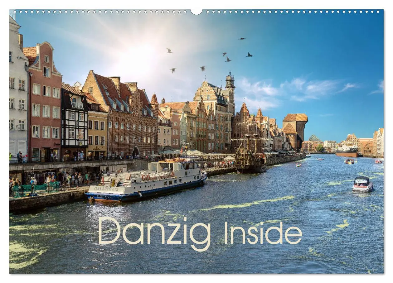 Cover: 9783457819760 | Danzig Inside (Wandkalender 2026 DIN A2 quer), CALVENDO Monatskalender