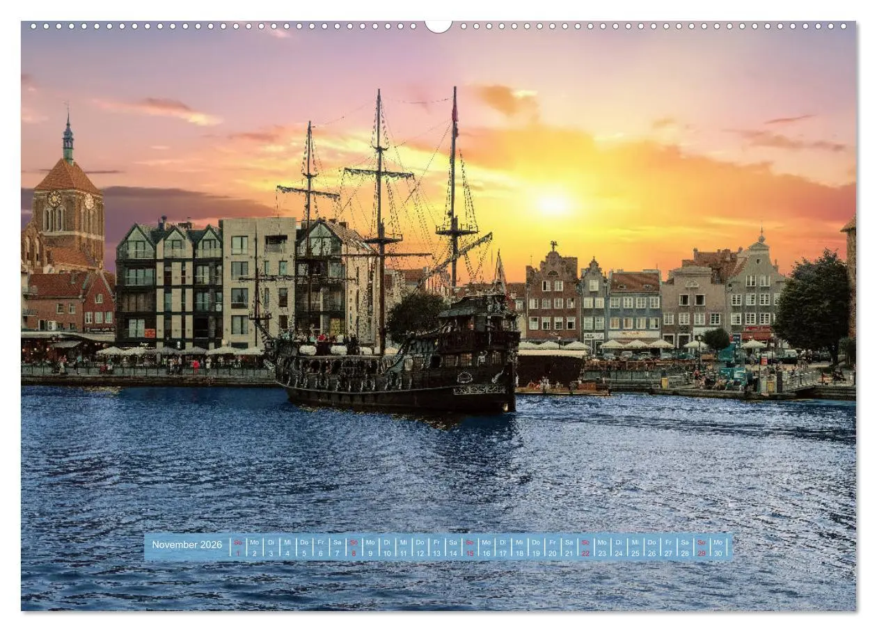 Bild: 9783457819760 | Danzig Inside (Wandkalender 2026 DIN A2 quer), CALVENDO Monatskalender