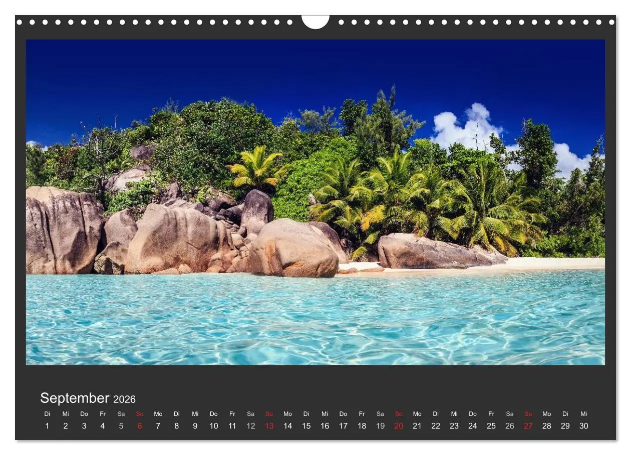 Bild: 9783516079760 | Seychellen Traumstrände im Paradies (Wandkalender 2026 DIN A3...